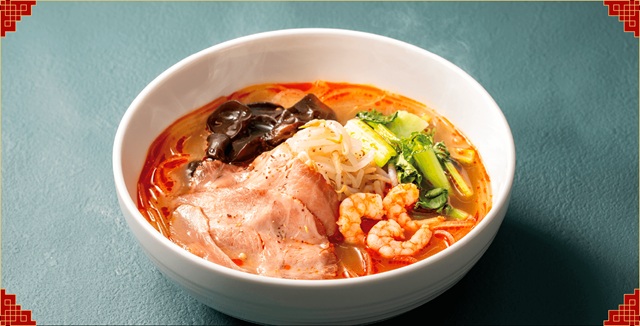 デニーズ 麻辣湯麺 具材例