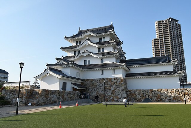 尼崎城の天守