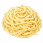とうもろこし麺が入ったマーラータンの手描きイラスト